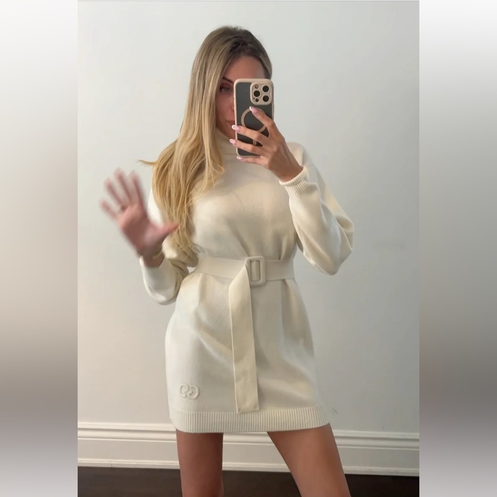 Gucci Cream Sweater Dress BNWT